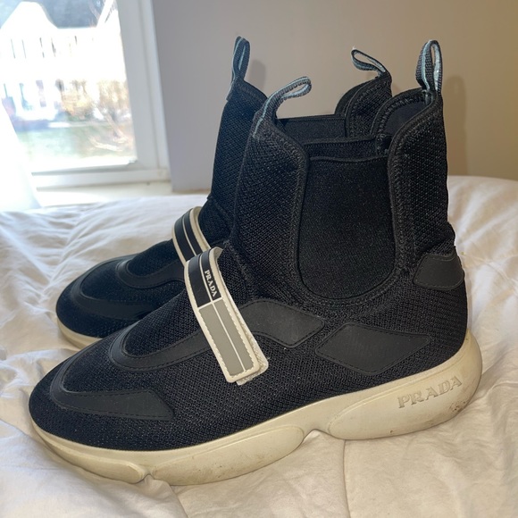 Prada Hightop Cloudburst sneakers . 8/10 condition - Picture 2 of 5